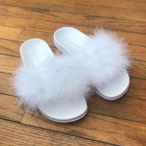 Fluffy Sandals